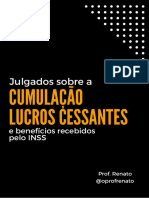 E-Book Tese Cumulação Lucros Cessantes e Benefício INSS 3