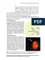 Material Gravitação