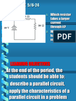 Lesson - Parallel Circuit