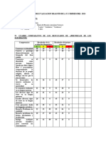 Consolidado de Evaluacion Diagnòstica y I Trimestre 2024