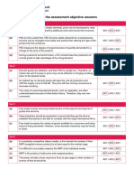 AO3 Worksheet 2 Identifying The Assessment Objective Answers