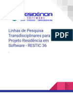 Linhas de Pesquisa - RESTIC 36