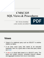 SQL Views & Procedures