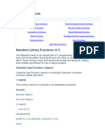 C Librabry 55 Functions