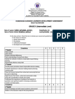 HOMEROOM GUIDANCE LEARNER'S DEVELOPMENT ASSESSMENT (Grade 4-6) - Depedtambayan