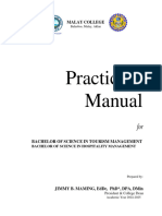 Practicum Manual BSTM PDF