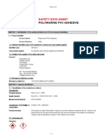 PVC Adhesive MSDS