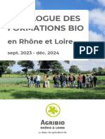 AGRIBIO Catalogue Formations 2023-2024