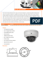 X2-CCTV-CAM-420 Datasheet