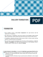 Shallow Foundation