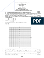 Mathematics 2023 Mocks Booklet