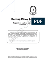 Grade 3 Learning Material "Batang Pinoy Ako"