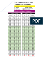 Service Frequency - 13 Feb 2023 - Schedule Ke