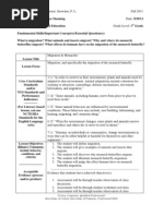 Bloom's Taxonomy Include Behavior, Conditions, and Criteria