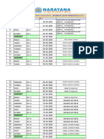 Proposed Incoming SR Iit Co Super Chaina, Co SC N120 & N120 (2024-25) - Maths Schedule (Code - 09-03-2024)