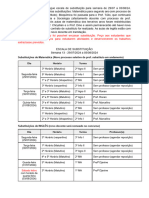 Escala de Substituição ATUALIZADA - Semana 13 - 29 - 07 A 03 - 08 - 24