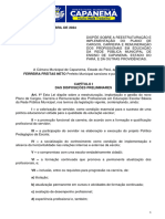 Lei No 6.565 2024 PCCR Da Educacao Do Municipio de Capanema