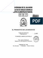 11 Il MLM: Universidad de El Salvador Facultad de Ciencias Economicas