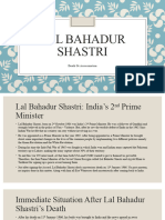 Lal Bahadur Shastri