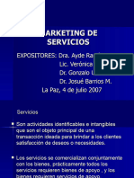 Marketing de Servicios