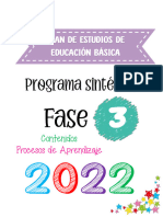 Programa Sintético Fase 3, 4 y 5