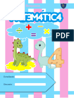 4° Grado - Modulo de Matemátemática - 4 Unidad