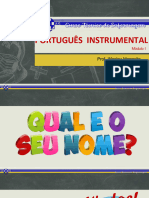 Português Instrumental - Aula 01