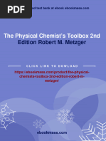 (PDF Download) The Physical Chemist's Toolbox 2nd Edition Robert M. Metzger Fulll Chapter