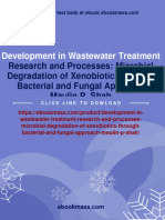 Research and Processes: Microbial Degradation of Xenobiotics Through Bacterial and Fungal Approach Maulin P. Shah