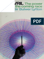 Edward Bulwer-Lytton - Vril. The Power of The Coming Race (1871)