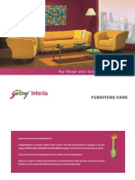 Sofa Care Booklet