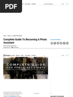 Complete Guide To Becoming A Photo Assistant - Fstoppers