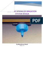 Drip and Sprinkler Irrigation System Des