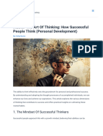 Master The Art of Thinking - How Successful People Think (Personal Development) - New Trader U