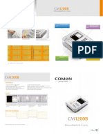 Catalago Eletrocardiografo Comen CM1200B