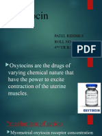 Obg Oxytocin