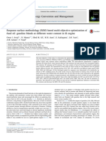 Response Surface Methodology (RSM) Based Multi Objective Optimization of Fusel Oil Gasoline Blends at Different Water Content in SI Engine