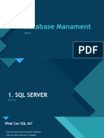 Database Manament