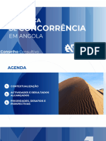 A Política de Concorrência em Angola