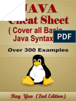 Java Cheat Sheet