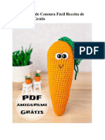 PDF Croche de Cenoura Facil Receita de Amigurumi Gratis