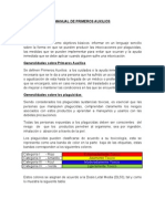 Manual de Primeros Auxilios Fao