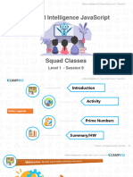 Artificial Intelligence Javascript: Level 1 - Session 9