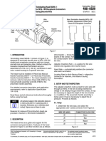 58246-1 MTA-100 Terminating Head Manual