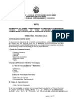 Desarrollo Del Diseño Curricular Del Segundo Ciclo de Modalidad Tecnico Profesional de Nivel Secundario Especialidad "Computación"