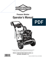 Operator's Manual: Pressure Washer