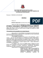 JEC. Inscrição Indevida. Fraude Com Documentos Pessoais. Com Dano Moral. Com Declaração de Inexistência de Débito.