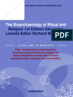 The Bioarchaeology of Ritual And: Religion 1st Edition Alexandra Livarda Editor Richard Madgwick