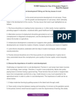 Economics Chapter 6 Rural Development