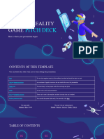 Virtual Reality Game Pitch Deck by Slidesgo